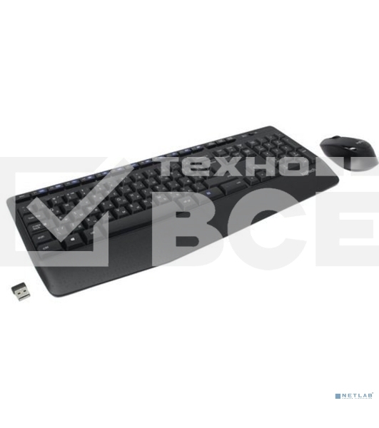Клавиатура + мышь Logitech MK345 клав:черный мышь:черный USB 2.0 беспроводная Multimedia