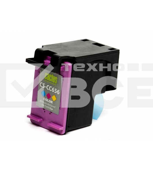 Картридж струйный Cactus CS-CC656 №901 многоцветный (18 мл.) для HP DJ 4500 series/J4524/J4535/J4580/J4624/J4660/J4680
