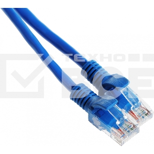 Патч-корд Premier PP12-15M/B 1000Гбит/с UTP 4 пары cat5E CCA molded 15м синий RJ-45 (m)-RJ-45 (m)