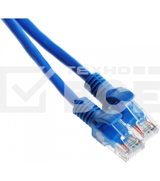 Патч-корд Premier PP12-15M/B 1000Гбит/с UTP 4 пары cat5E CCA molded 15м синий RJ-45 (m)-RJ-45 (m)