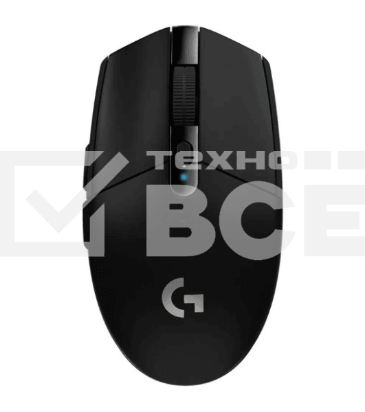 Мышь беспроводная Logitech G304 Lightspeed черный, 12000 dpi, радиоканал, USB, кнопки - 6