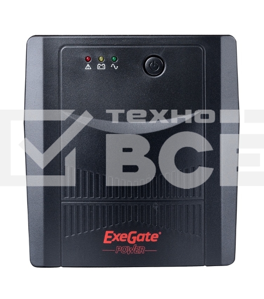 Источник бесперебойного питания ExeGate EP212518RUS Power Back UNB-1000 <1000VA, Black, 4 евророзетки>