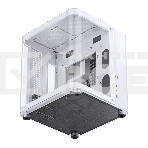 Корпус без блока питания JONSBO TK-1, Mini-Tower, TG, no fan, 1xUSB-A 3.2 + 1xUSB-C 3.2, mATX, mITX White, фото14