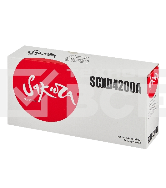 КОМПЛЕКТ Sakura SCXD4200A из 2х картриджей для Samsung, черный, 3000 к.