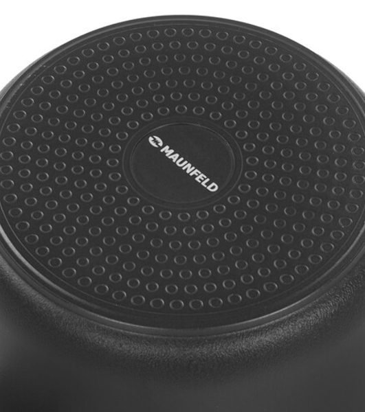 Кастрюля Maunfeld Osvald MF22SVLD03CR универсальная из литого алюминия со стеклянной крышкой, 3 л