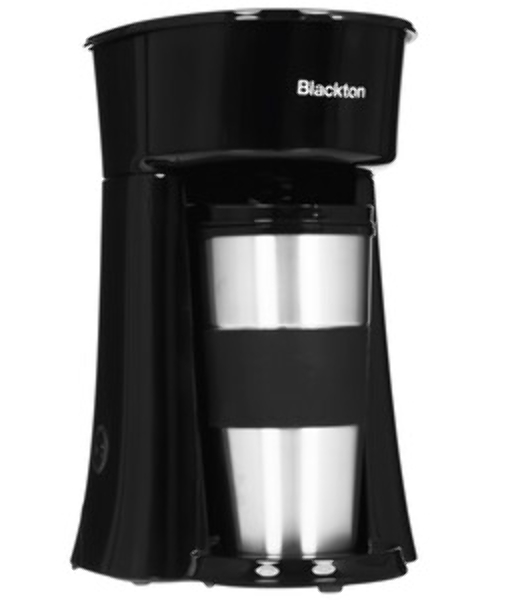 Кофеварка капельная Blackton Bt CM1114 черный/стальной, исп. кофе - молотый, 0,36 л, 650 Вт