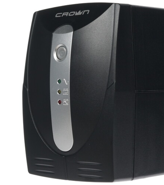 Источник бесперебойного питания Crown CMU-650X/650 ВА/360 Вт/CEE 7 (евророзетка), IEC 320 C13 (компьютерный)