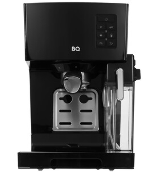 Кофеварка рожковая BQ CM9002 черный, исп. кофе - молотый, 1.4 л, 1450 Вт, 19 бар