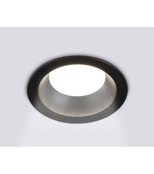 Светильник Ambrella light TN52333 SBK черный песок GX53 max 12W D115*25