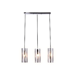 Светильник Ambrella light TR3590/3 CH/SM хром/дымчатый E27/3 max 40W 530*100*900