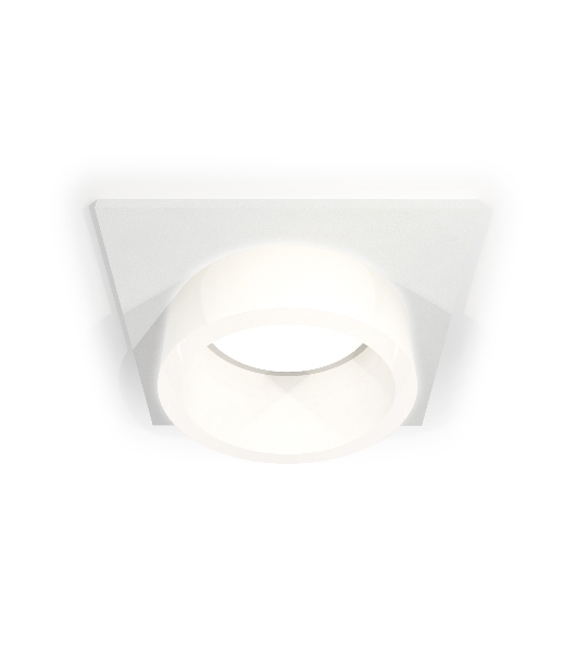 Комплект встраиваемого светильника Ambrella light XC6520065 SWH/FR белый песок/белый матовый MR16 GU5.3 (C6520, N6248)