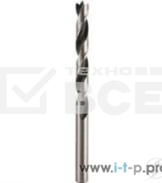 Буры,сверла,долото Makita D-07060 Сверло д\дерева, 7х80х110мм,хв-цилиндр,острие центрирующее