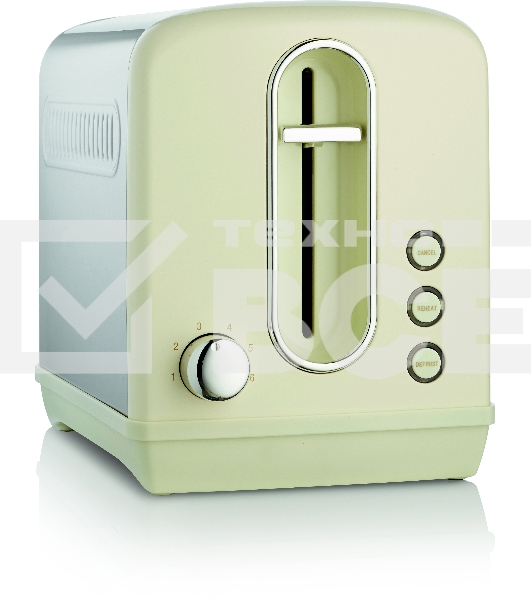 Тостер Gorenje T1100CLI 860Вт бежевый/серебристый