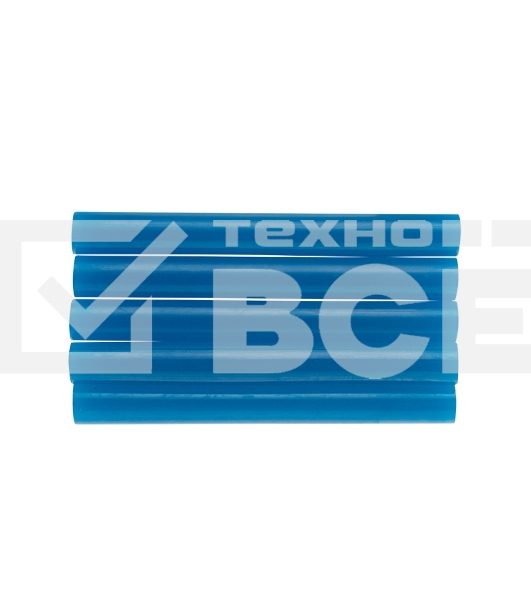 Клеевые стержни Rexant, Ø11 мм, 100 мм, синие, 6 шт., блистер