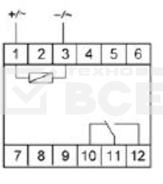 Реле промежуточное PK-1P/Un (монтаж на DIN-рейке 35мм 24В AC/DC 16А 1P IP20) F&F EA06.001.003