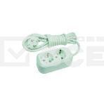 Удлинитель 2 гн 2 м с\з Makel MGP112, фото 1