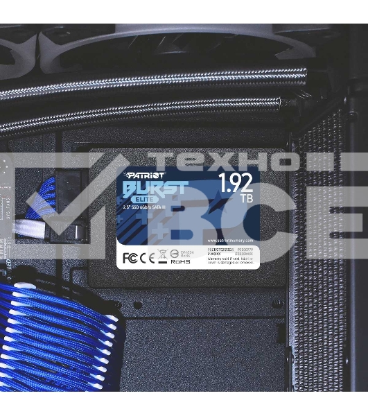 Накопитель SSD Patriot Burst Elite, 1.92Tb, SATA, 2.5