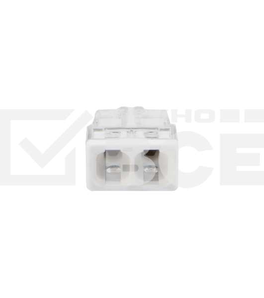 Экспресс-клемма Rexant СМК 2273-202, 2-проводная 0.5-2.5 мм², прозрачная, блистер (5 шт./уп.)