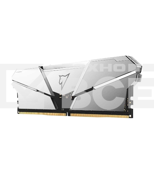 Оперативная память NETAC Shadow, DDR5, 32GB (2x16 GB), 4800 MHz, CL40, радиатор, RGB, серебристый