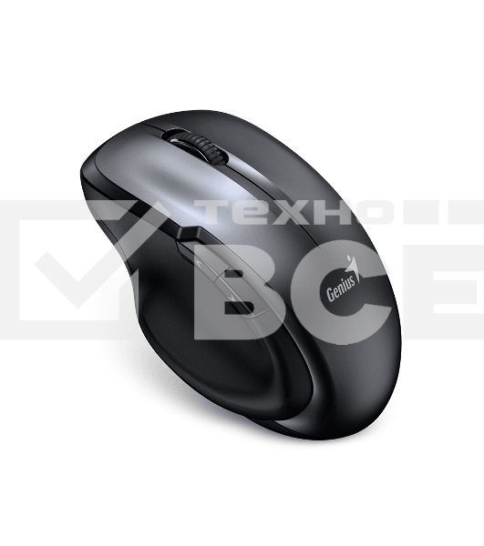 Мышь беспроводная Genius Ergo 8200S серый, 1200 dpi, радиоканал, USB, кнопки - 5
