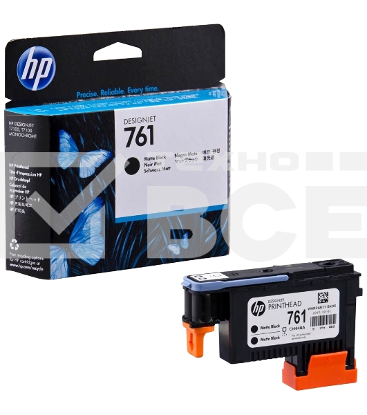 Картридж струйный HP 761 CH648A черный матовый печатающая головка для HP DJ T7100