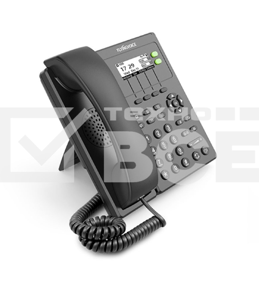 Телефон IP Flyingvoice FIP-10P черный