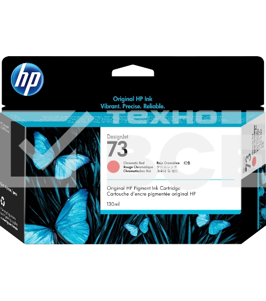 Картридж струйный HP 73 CD951A хроматический красный для HP DJ Z3200 (130мл)
