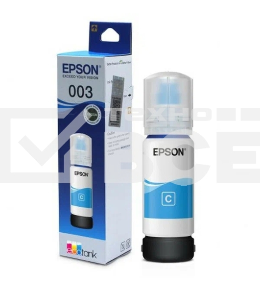 Контейнер с голубыми чернилами EPSON для L3100/3101/3110/3150/3151 T00S2