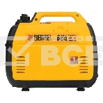 Генератор инверторный GT-2200iS, 2,2 кВт, 230 В, бак 4 л, закрытый корпус,  ручной старт Denzel, фото2