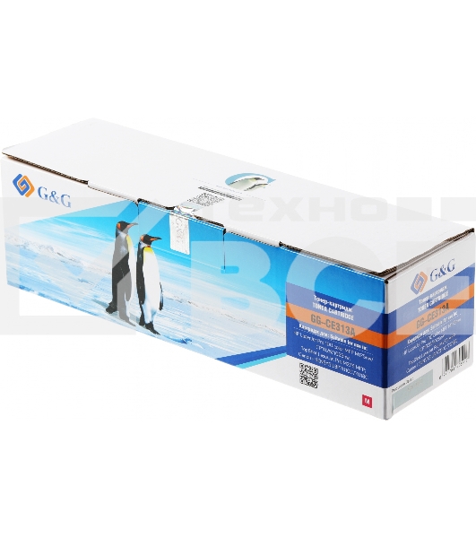 Картридж лазерный G&G GG-CE313A CE313A пурпурный (1000стр.) для HP LaserJet Pro MFP M175nw/CP1025/1025nw/M275 MFP