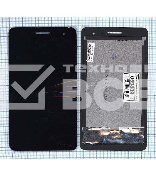 Модуль (матрица + тачскрин) для Huawei MediaPad T1 (T1-701U) черный
