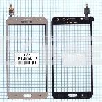 Сенсорное стекло (тачскрин) для Samsung Galaxy J7 SM-J700H, золотистое, фото5