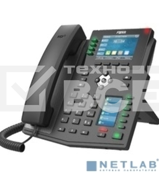 Телефон IP Fanvil X5U 16 линий, цветной экран 3.5