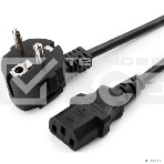 Кабель питания Filum CEE 7/7-С13, 3х0.75мм, 220В, 10A, чёрный, 1.8м [FL-PC10-EU-C13-1.8M] (873341), фото 1