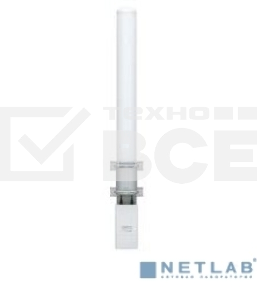 Антенна UBIQUITI AMO-5G13 всенаправленная MIMO 2x2 , диапазон частот - 5.15-5.85 GHz, коэффициент усиления - 13dBi