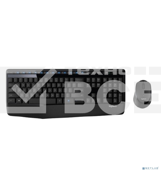 Клавиатура + мышь Logitech MK345 клав:черный мышь:черный USB 2.0 беспроводная Multimedia