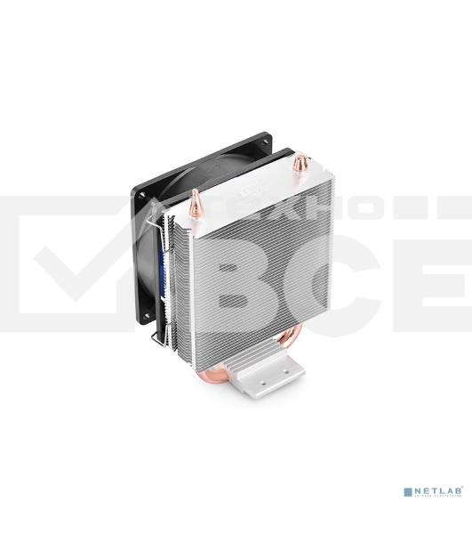 Кулер для процессора DEEPCOOL ICE BLADE 100 PWM синий, 92 мм, алюминий/медь, 2200 об/мин, 29 дБ, 4 pin, 100 Вт, 135 мм