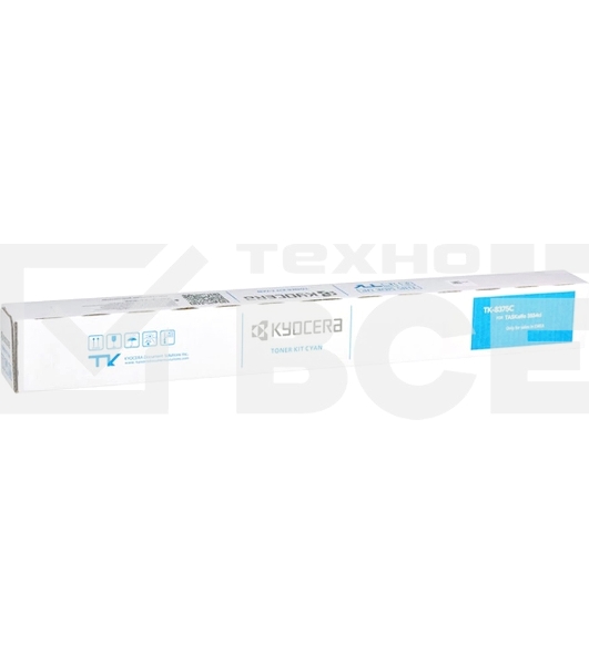 Картридж лазерный TK-8375C 20 000 стр. Голубой для TASKalfa 3554ci