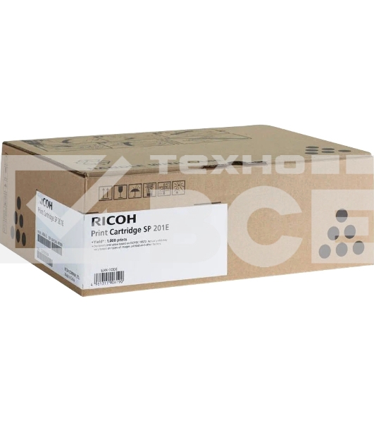 Картридж лазерный Ricoh SP 201E черный с чипом для SP 220Nw/SP 220SNw/SP 220SFNw 1000 отп.