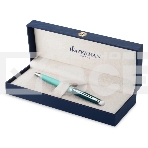 Ручка шариковая Waterman Hemisphere Colour Blocking (2190125) Green CT M син. черн. подар.кор., фото7