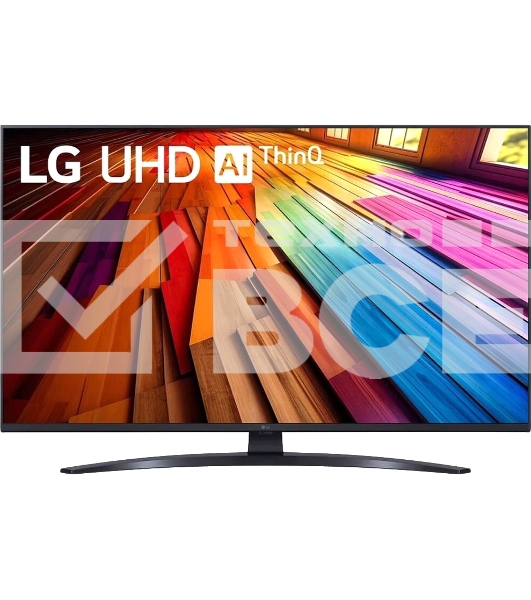 Телевизор LG 43UT81006LA черный 43