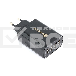 Блок питания (сетевой адаптер) Amperin 4-port USB*5V 2.4A (YDS-TC028-4-0-0)