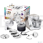 Комбайн Bosch MUM5XW20 белый/бежевый, фото3