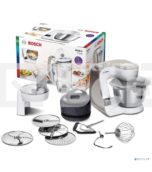 Комбайн Bosch MUM5XW20 белый/бежевый