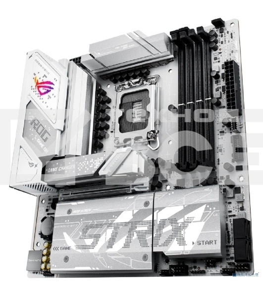 Материнская плата ASUS ROG STRIX B860-G GAMING WIFI, LGA 1851, Intel B860, 4xDDR5, 4xSATA, 4xM.2, 1xPCIe 5.0 x16, 1xDP, 1xHDMI, 1xThunderbolt 4, 1x 2.5Gb LAN, 1xUSB-C 20Gbps, 1xUSB-A 10Gbps, 3xUSB-A 5Gbps, 4xUSB-A 2.0, 2x3.5 мм, 7.1, mATX