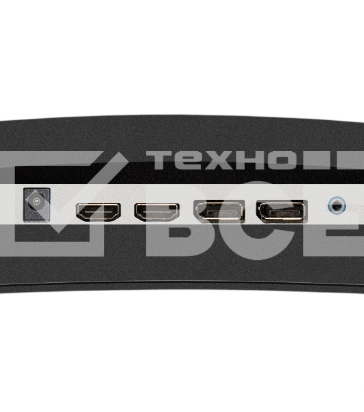 Монитор 34' ExeGate Combat EC3407TA VA 3440x1440, 165 Гц, 1 мс, 21:9, 300 кд/м², HDMI 2.0, DP 1.2, 3.5 Jack, FreeSync, изогнутый экран (1800R), черный