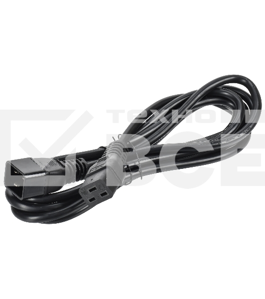 Кабель электропитания ITK PC-C19C20-3M PDU 3x1,5 3М с разъемами С19-C20