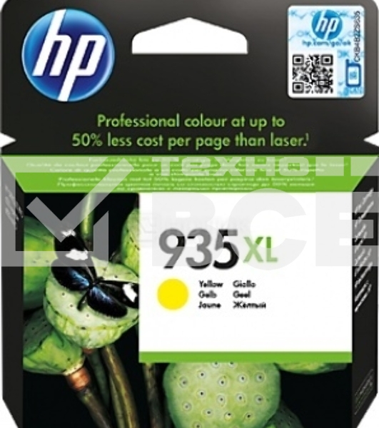Картридж струйный HP 935XL C2P26AE желтый для HP OJ Pro 6830