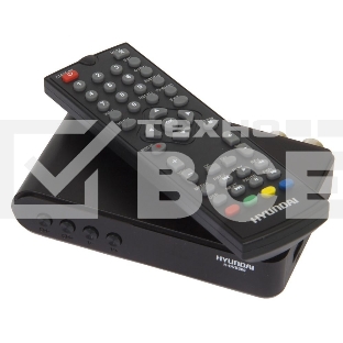 Ресивер DVB-T2 Hyundai H-DVB200 черный