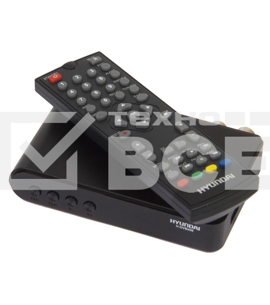 Ресивер DVB-T2 Hyundai H-DVB200 черный